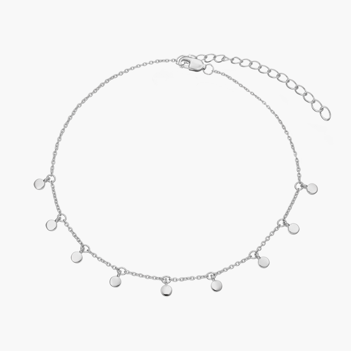 Chaîne de cheville en argent Allegra - Indira