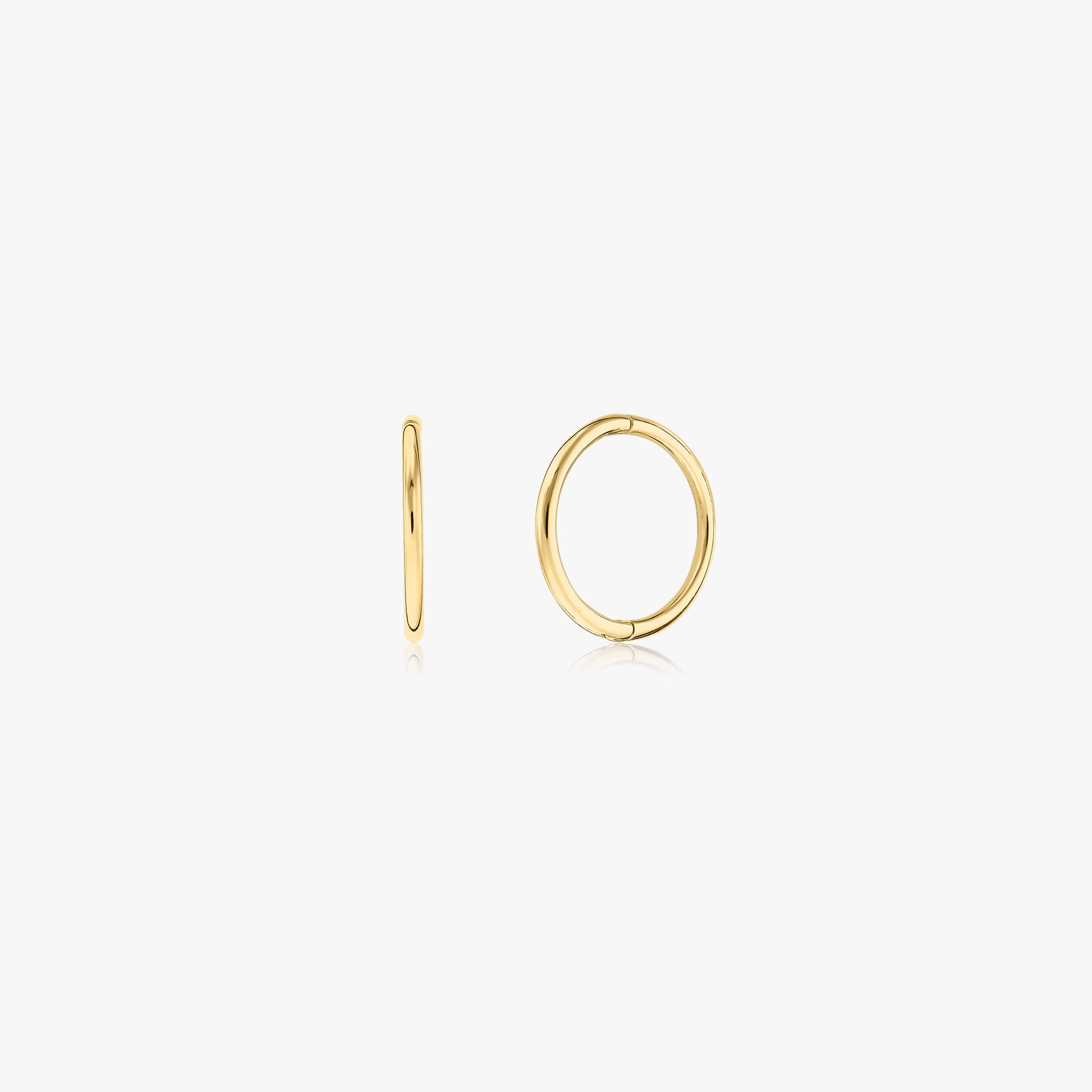 Boucles d'oreilles en or Small Hoops - Indira