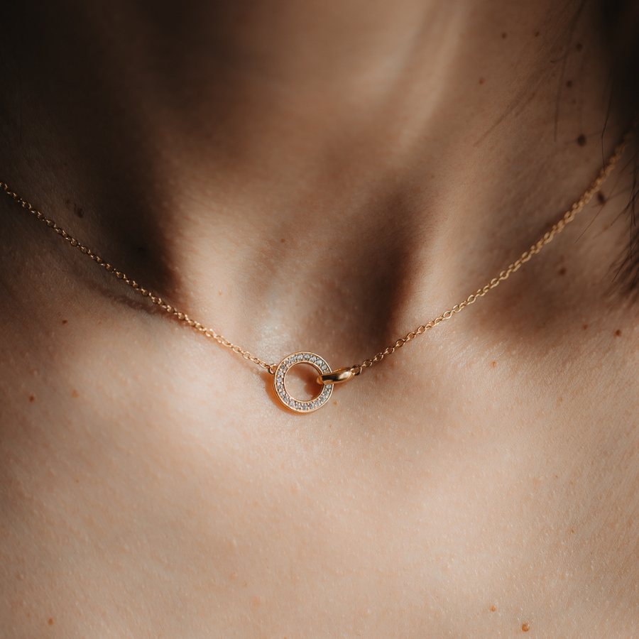 Collier en argent Linked - Indira