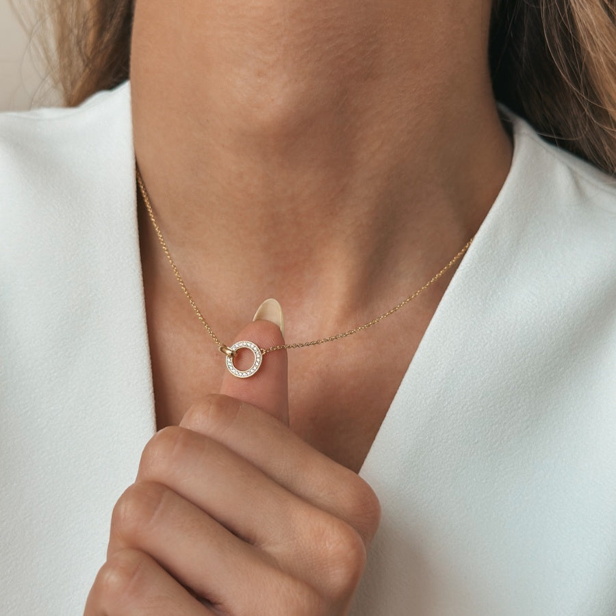 Collier en argent Linked - Indira