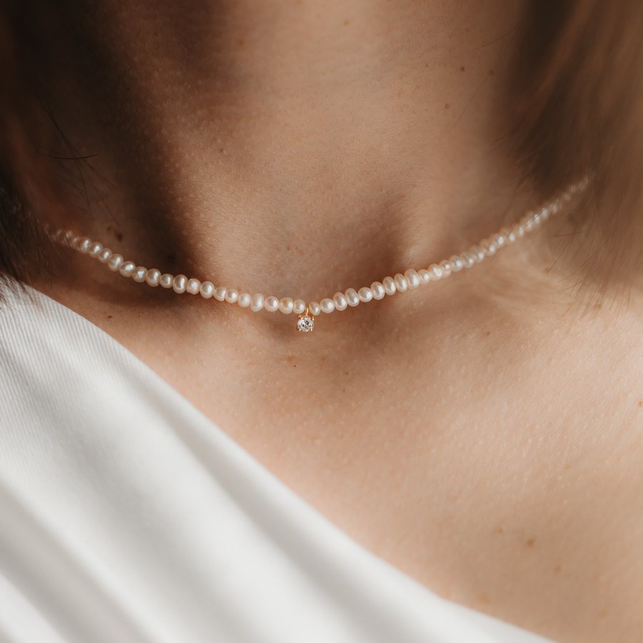 Collier en argent Fairy - Perles de culture - Indira