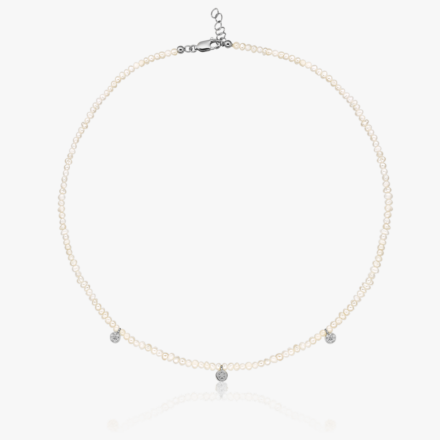 Collier en argent Venus - Perle Naturelle - Indira