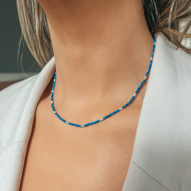 Collier en argent SummerScape - Lapis Lazuli - Indira