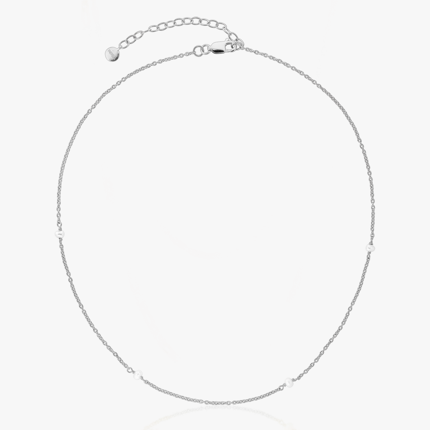 Collier en argent Tiny Pearls - Indira