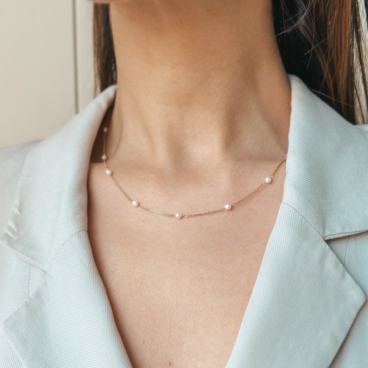 Collier en Or Élégance Perle