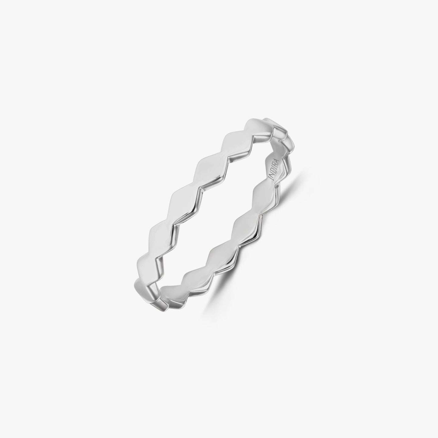 Bague en argent Sculpture - Indira