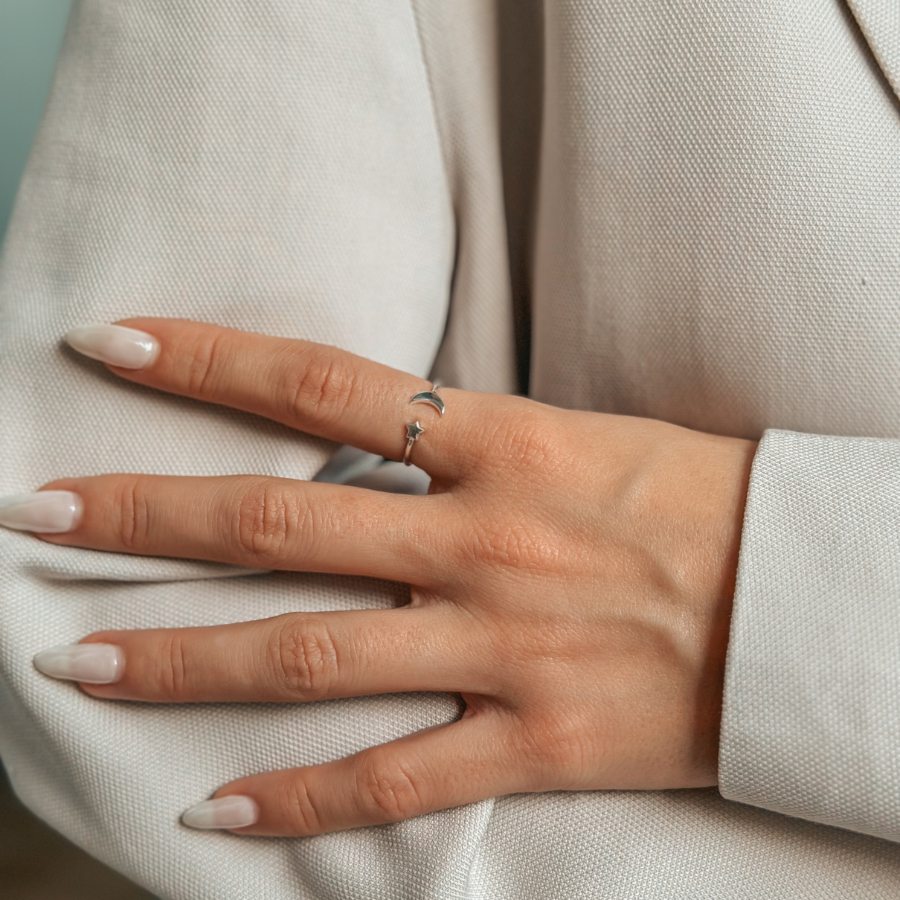 Bague en argent Starry - Indira