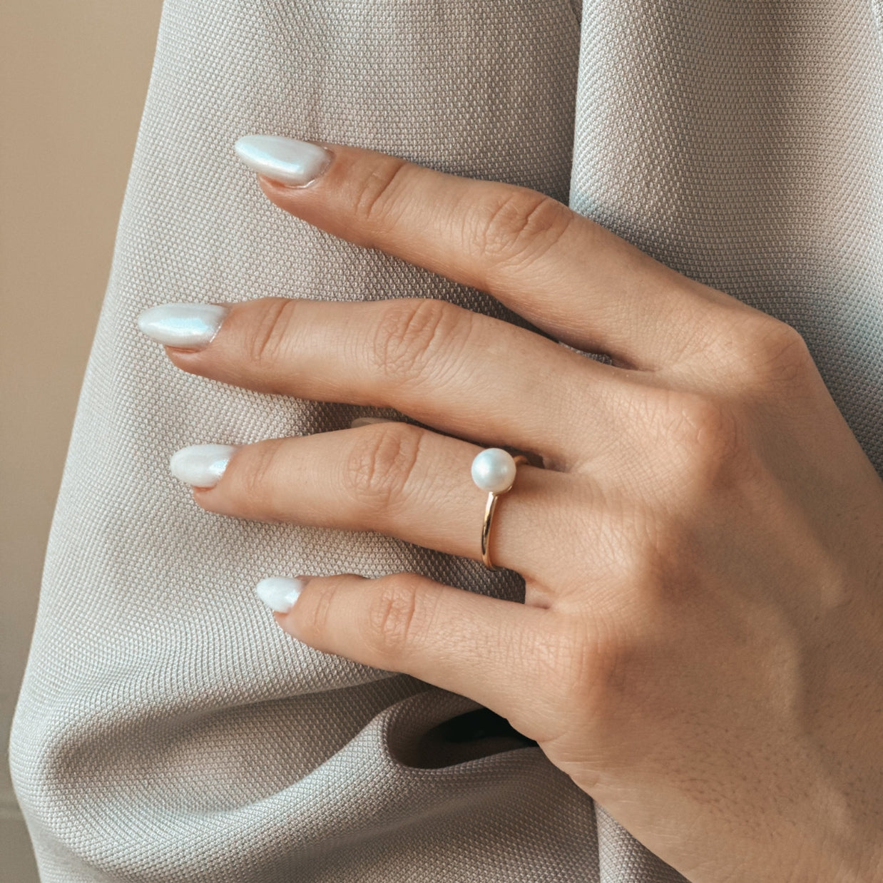 Bague en or Pearl Elegance - Indira