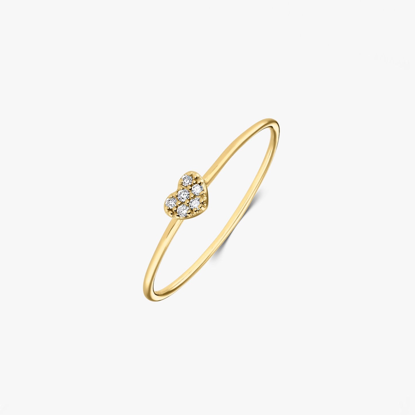 Bague Alma en Or Jaune – Diamants