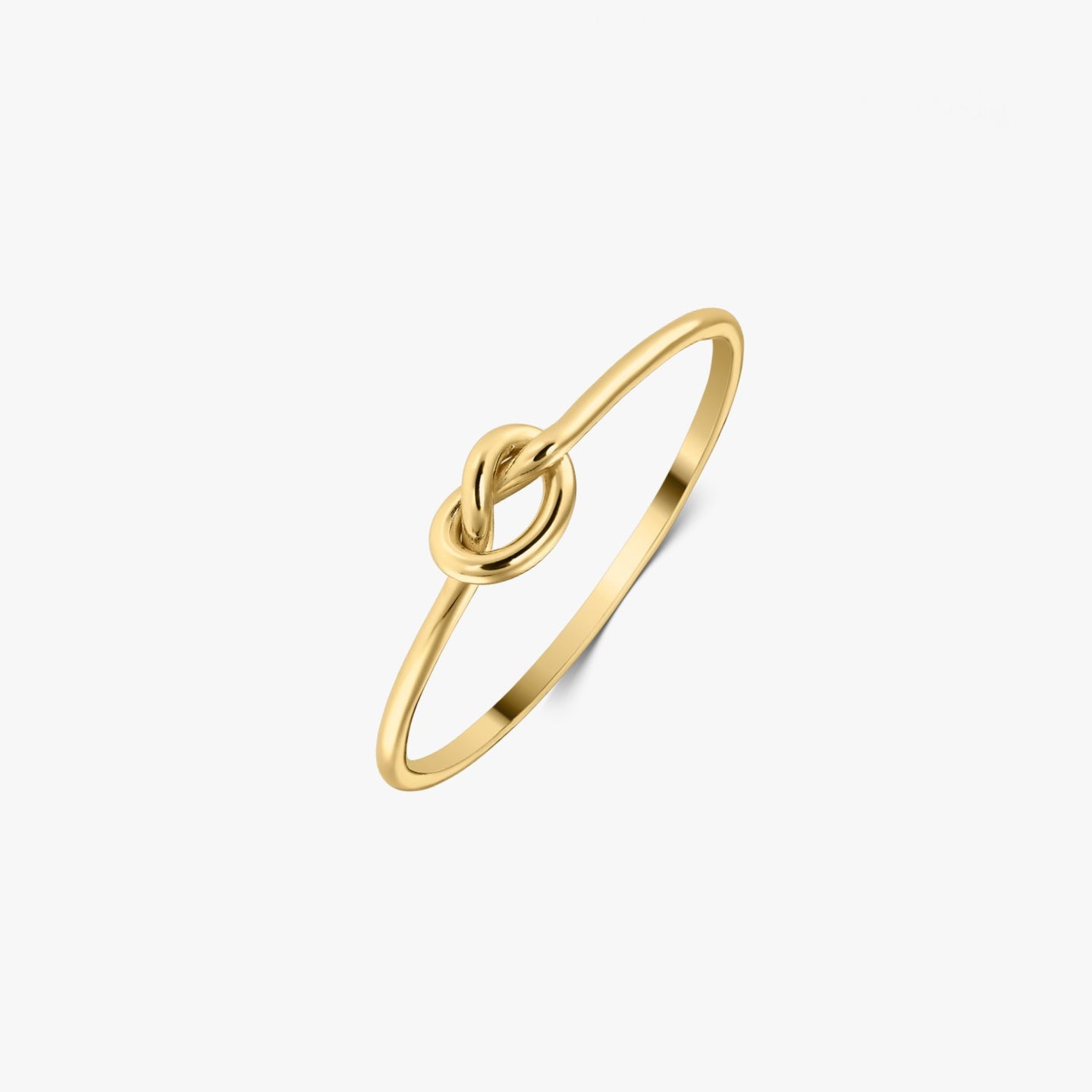 Bague en or jaune Knot - Indira