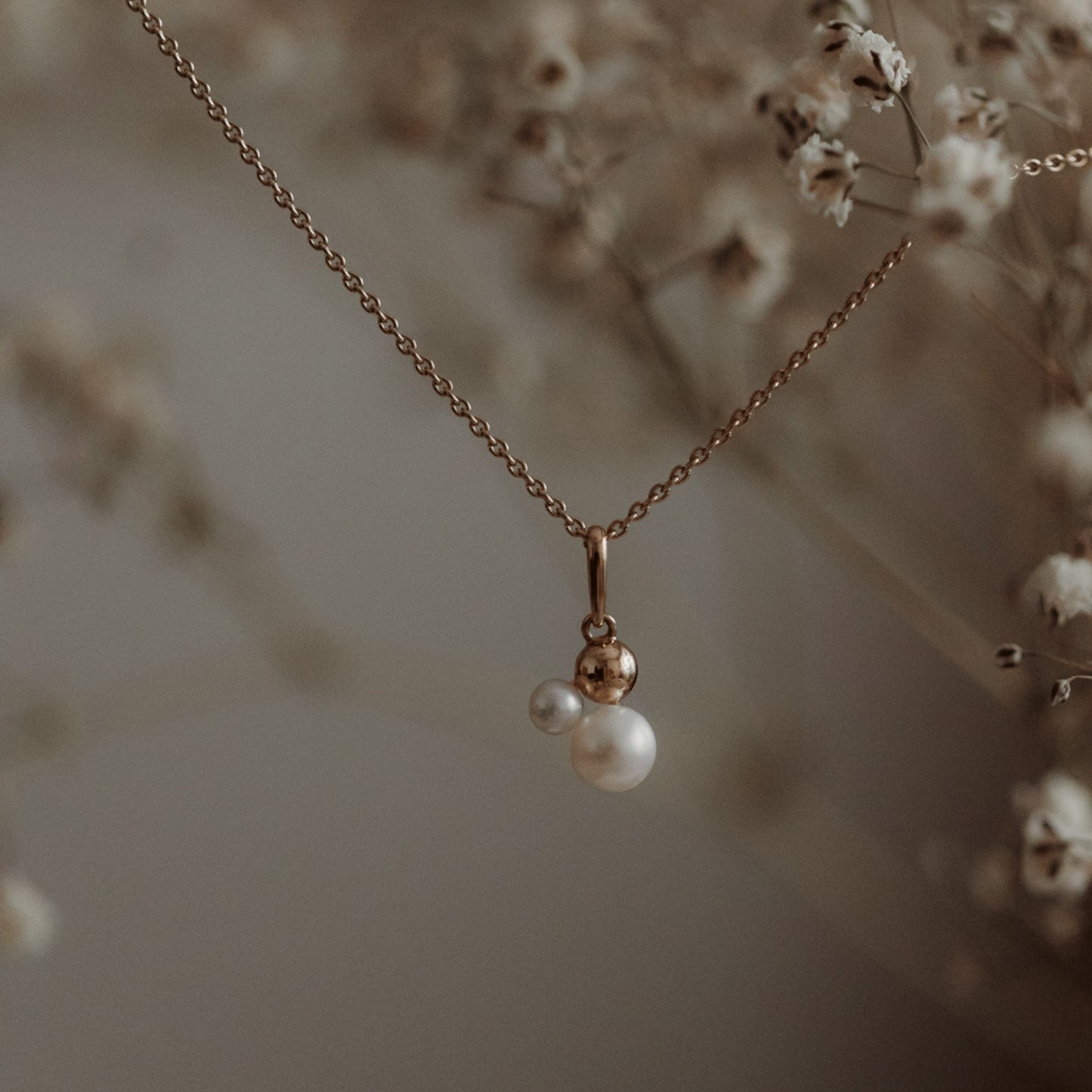 Pendentif Lora Or - Perles Naturelles