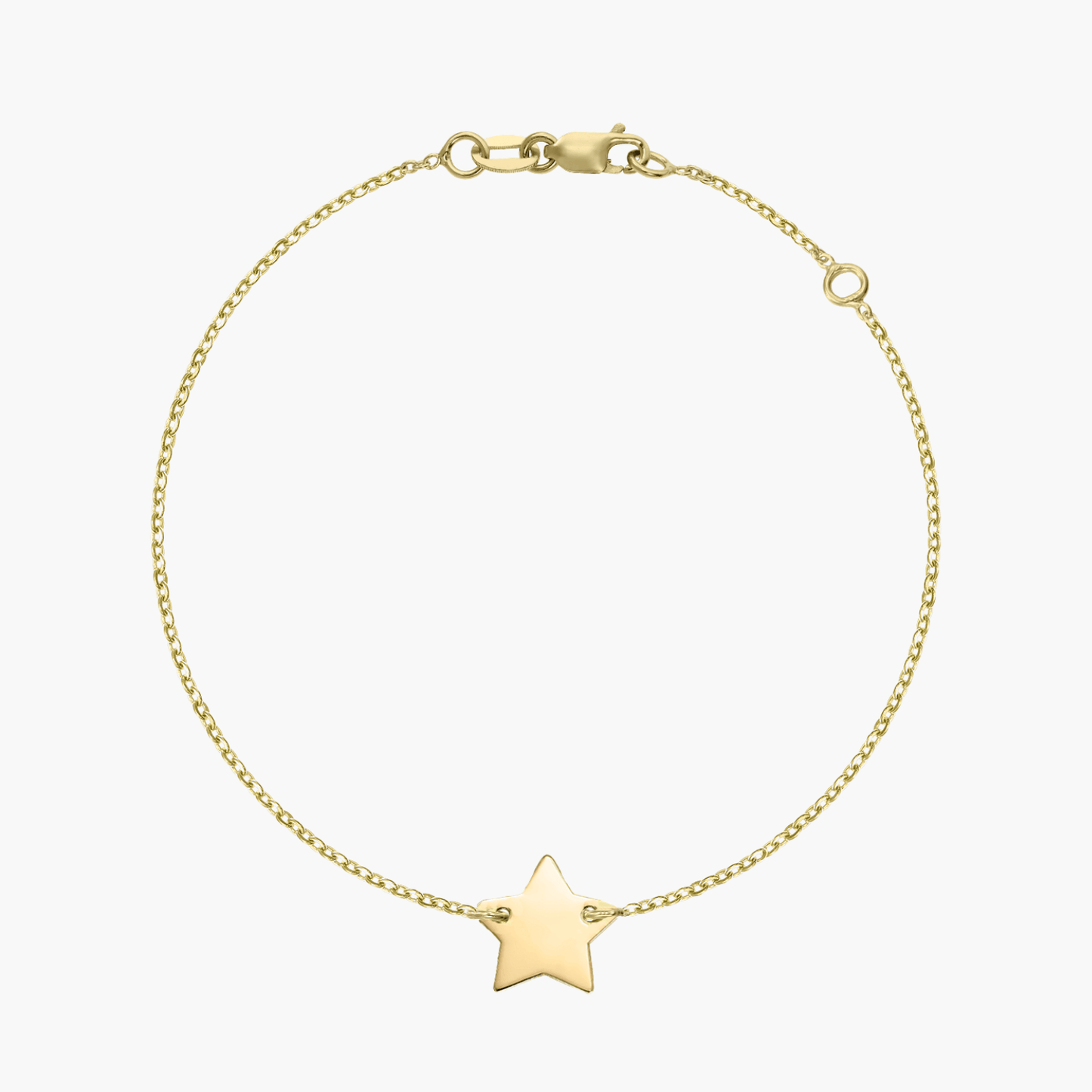 Bracelet en Or 14K Étoile