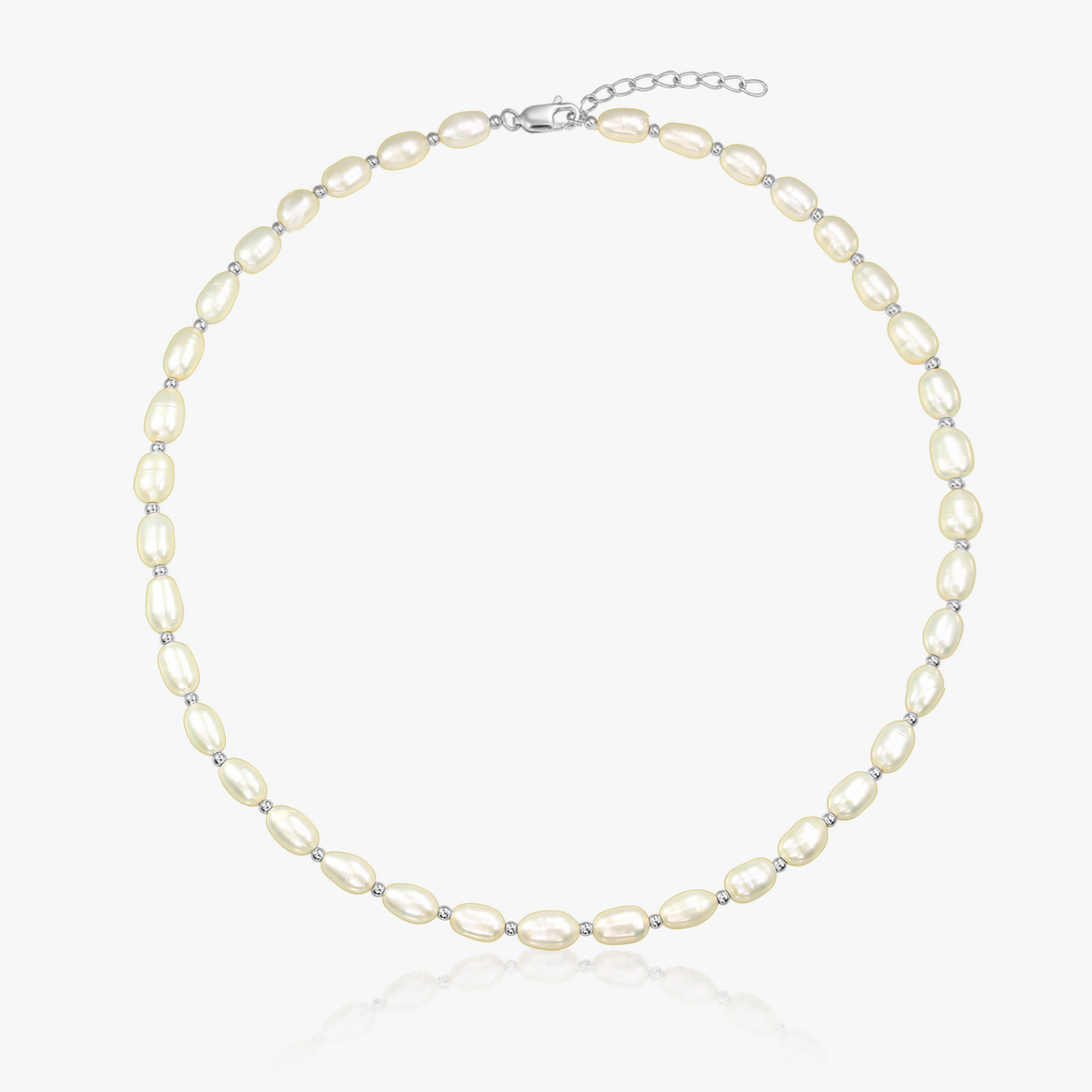 Collier en argent Chérie - Perles naturelles - Indira