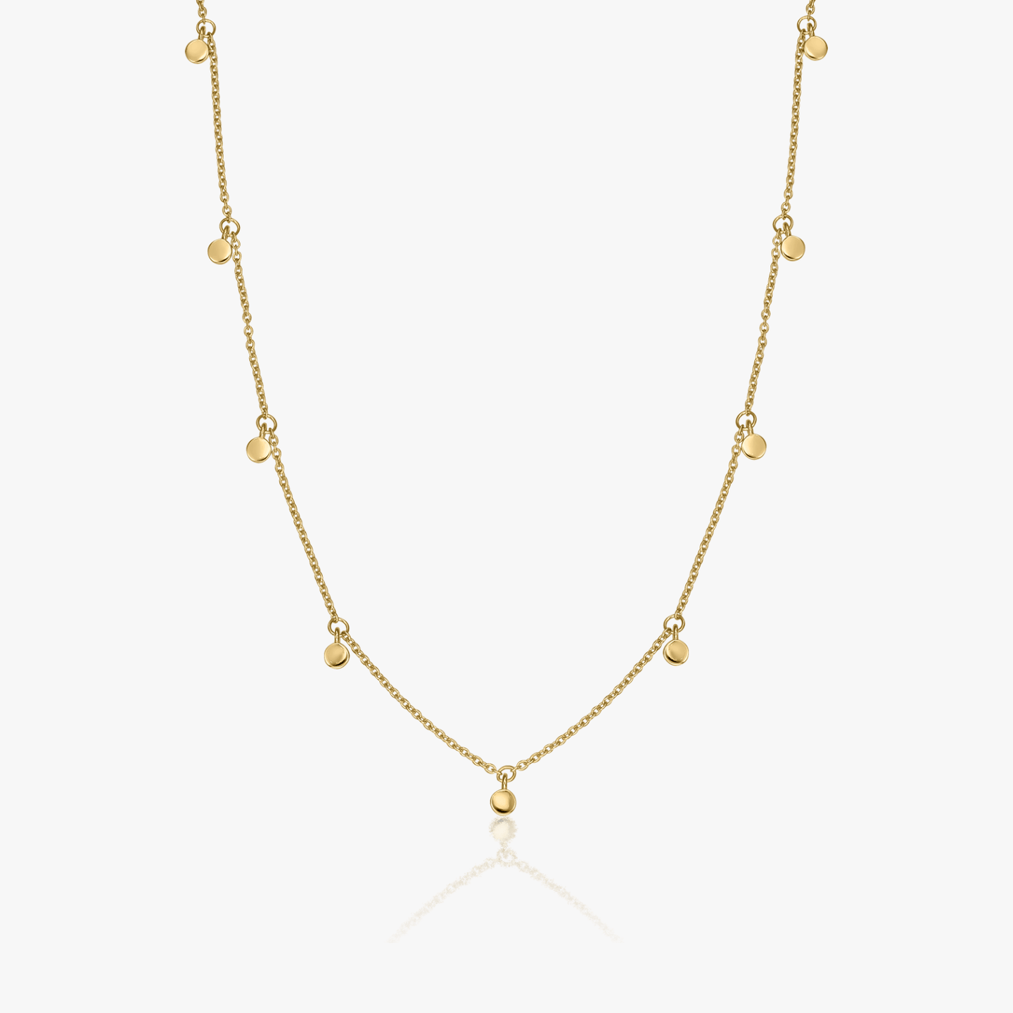 Collier en argent Golden Allegra - Indira
