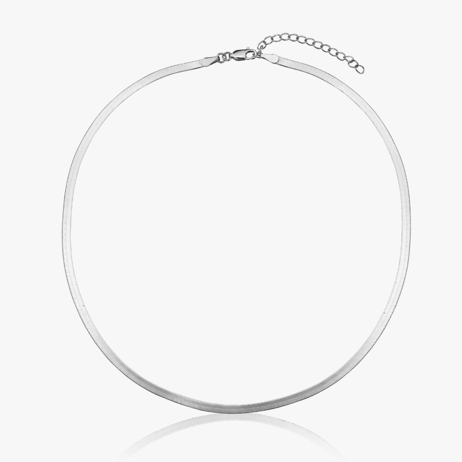Collier en argent Herringbone - Indira