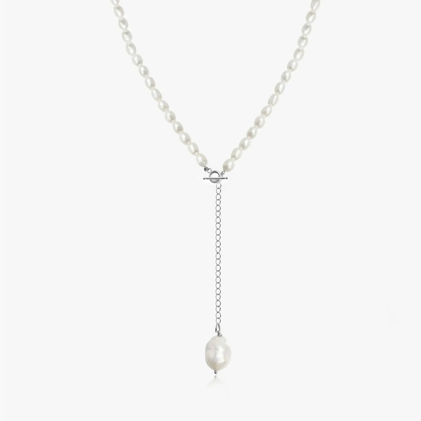 Collier en argent Jacqueline - Perle Naturelle - Indira