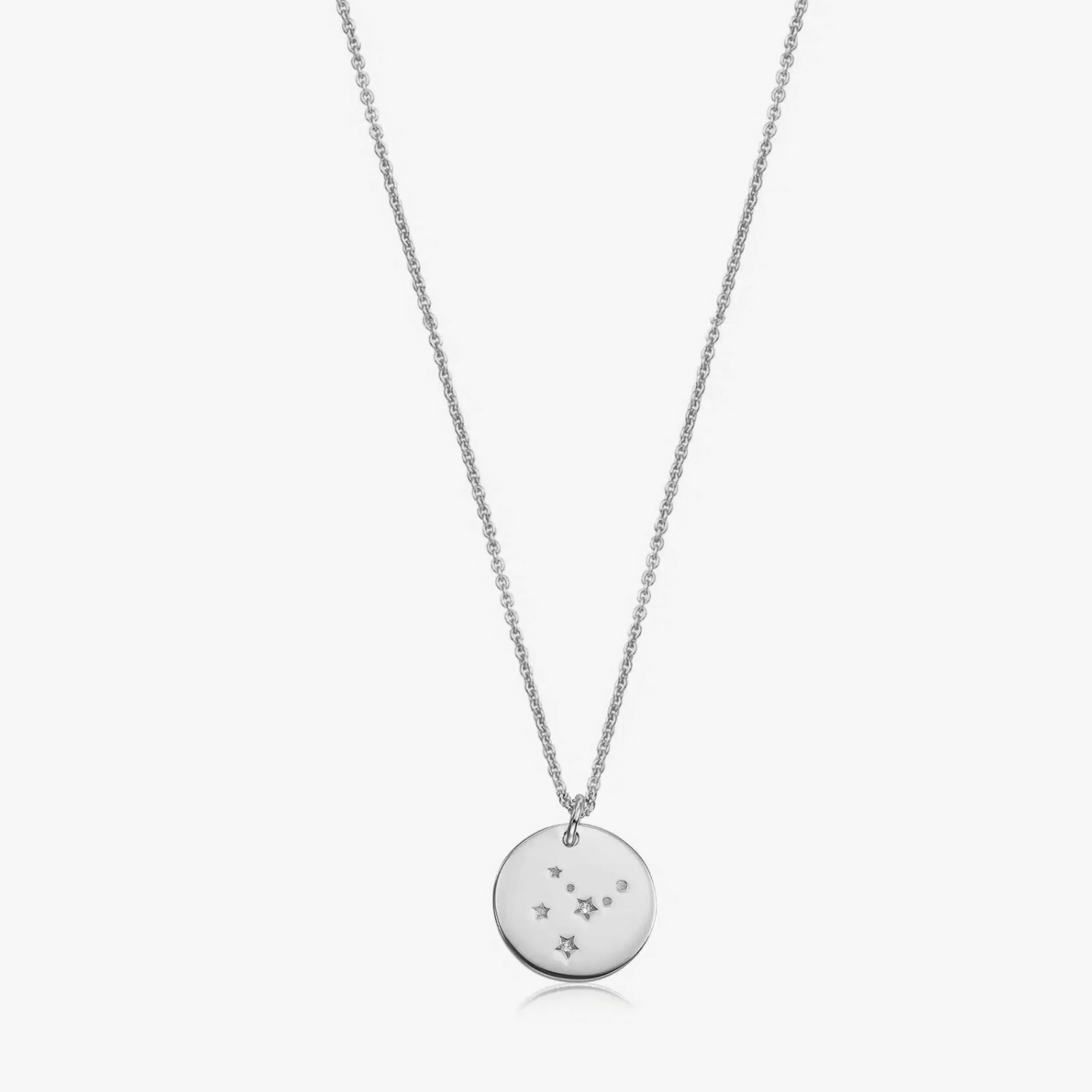 Collier en argent Silver Zodiac - Vierge - Indira