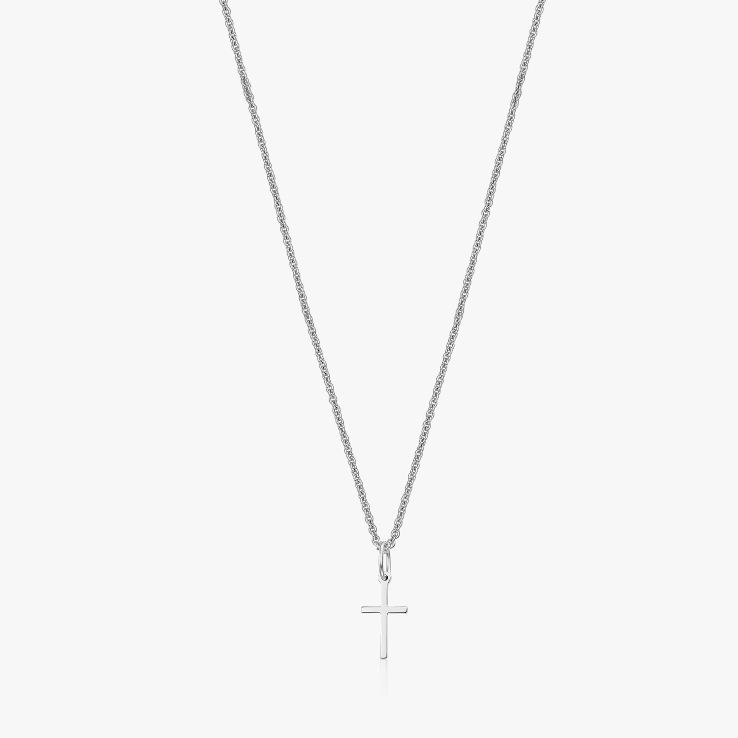Collier en or Faith - Or Blanc - Indira