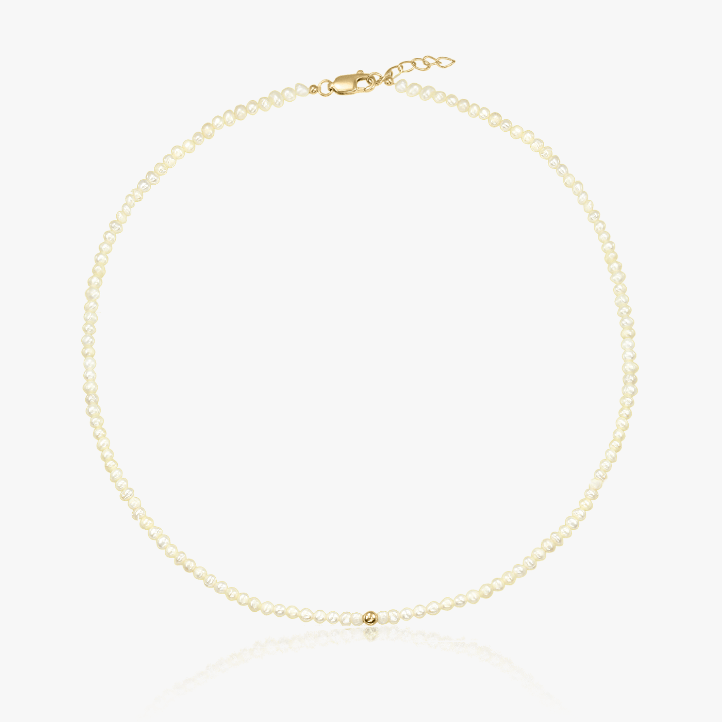 Collier en or Glamour - Perles naturelles - Indira
