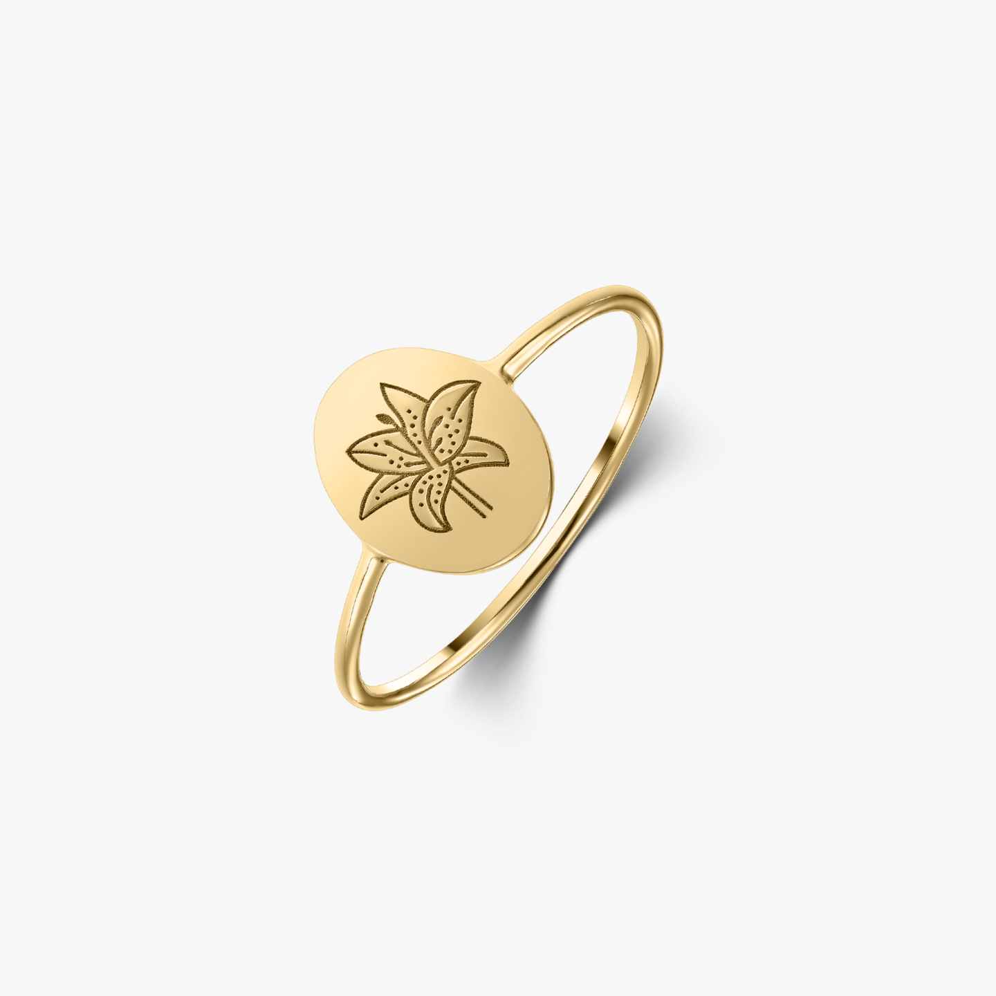 Bague en or Birthflower - Muguet de Mai - Indira
