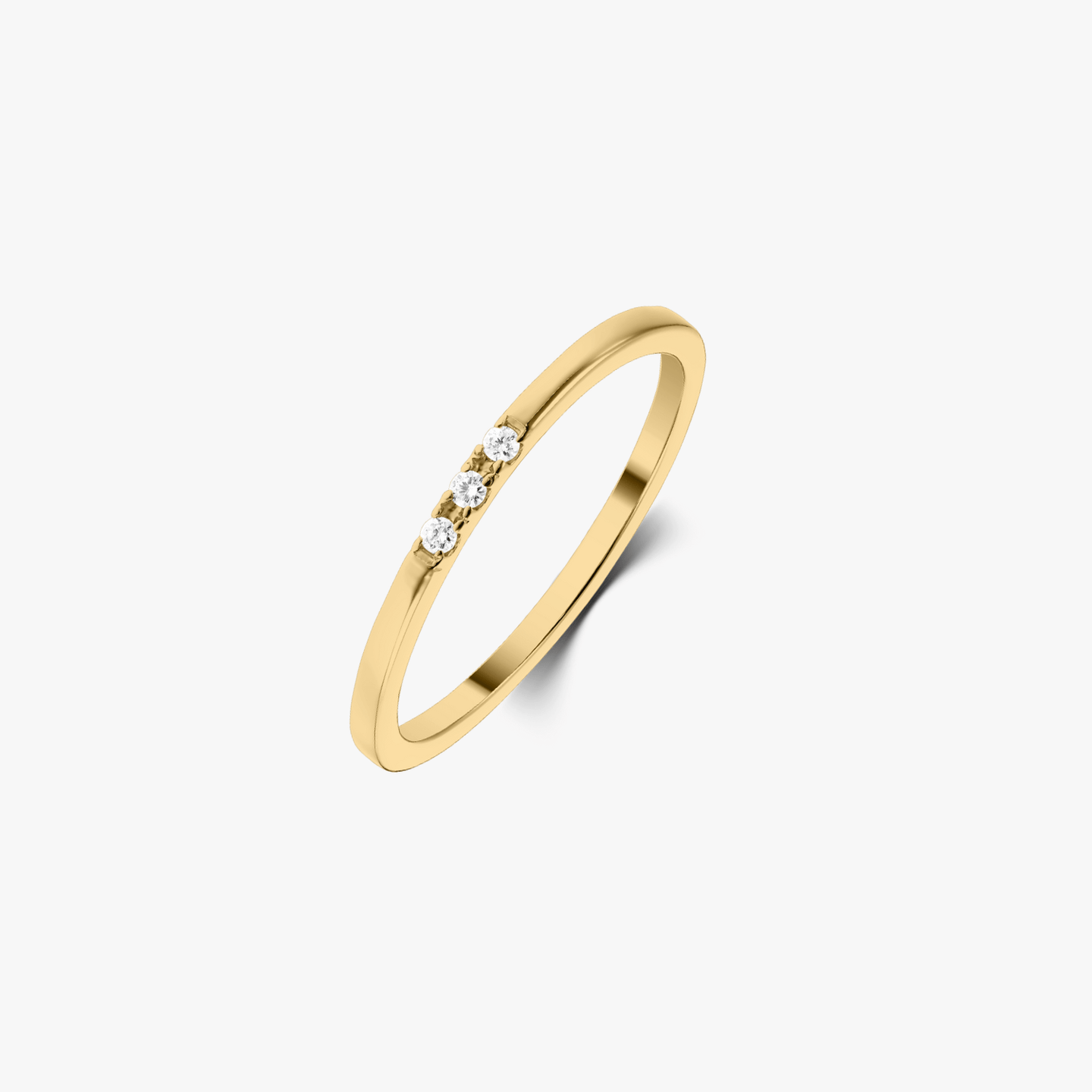 Bague en or Élégance - Diamants - Indira