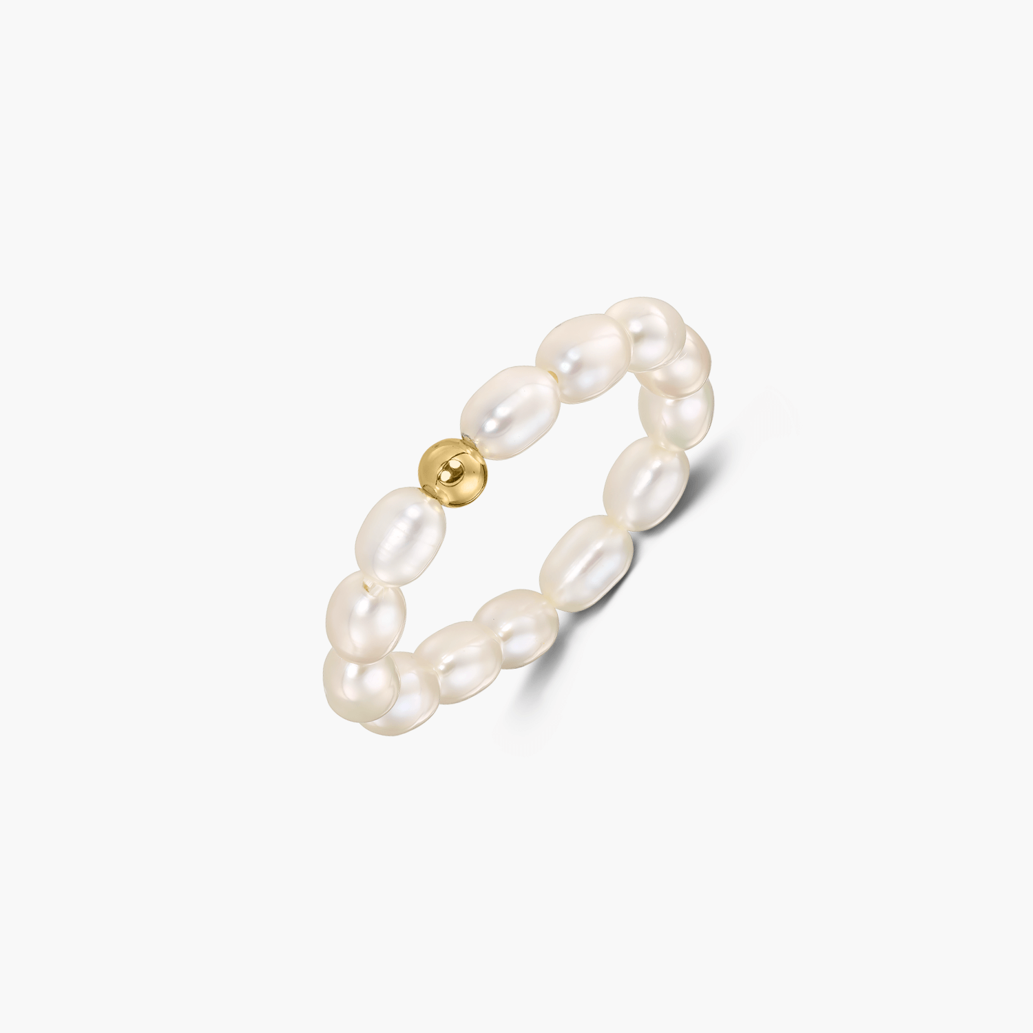 Bague en or Glamour - Perles Naturelles - Indira