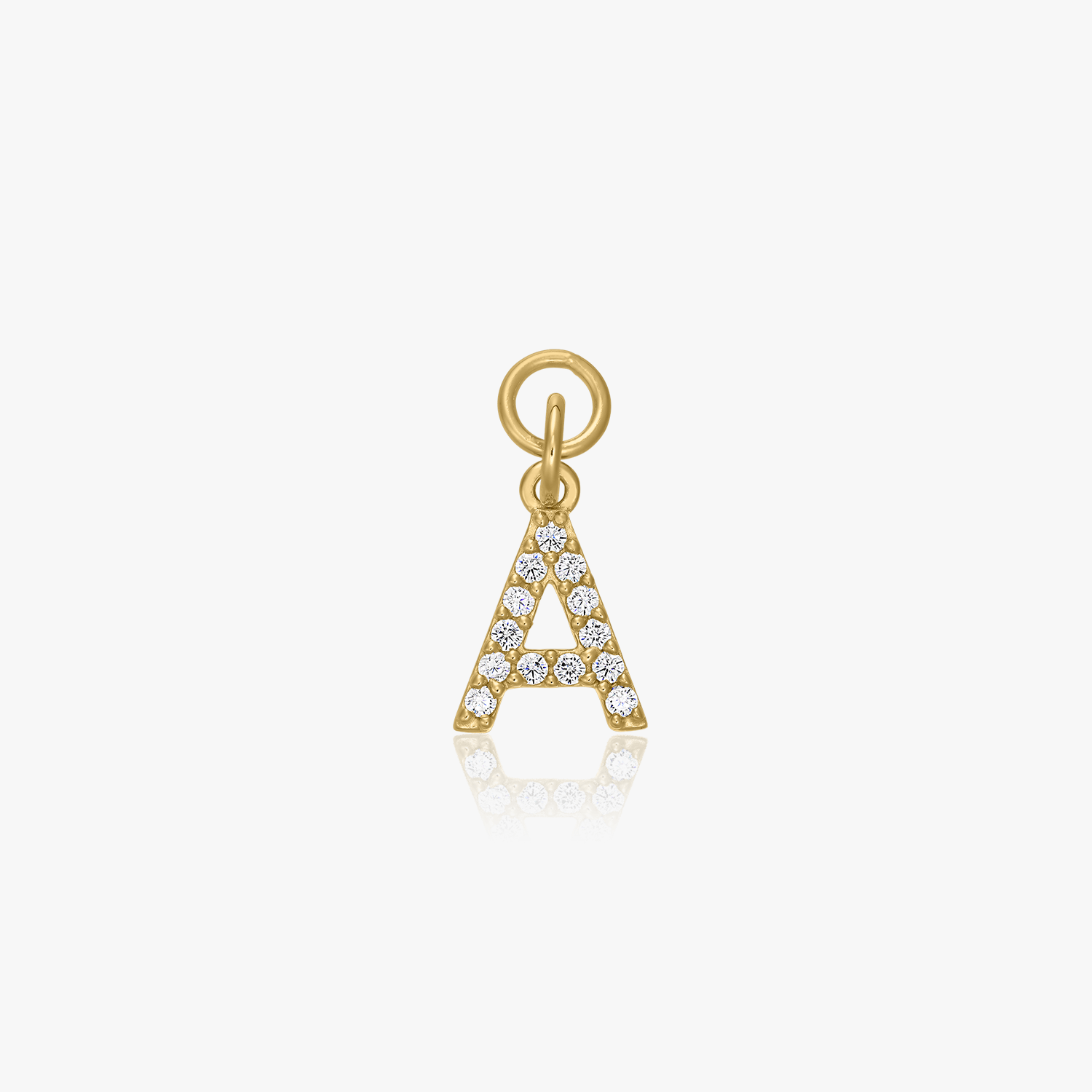 Pendentif en argent Golden Anna - Zirconium - Indira