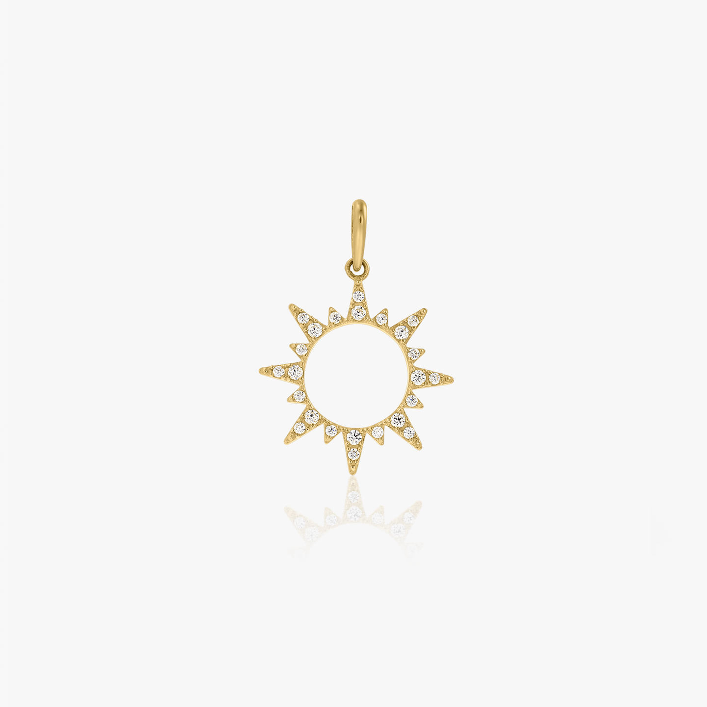 Pendentif en or Shine Bright - Zirconium - Indira