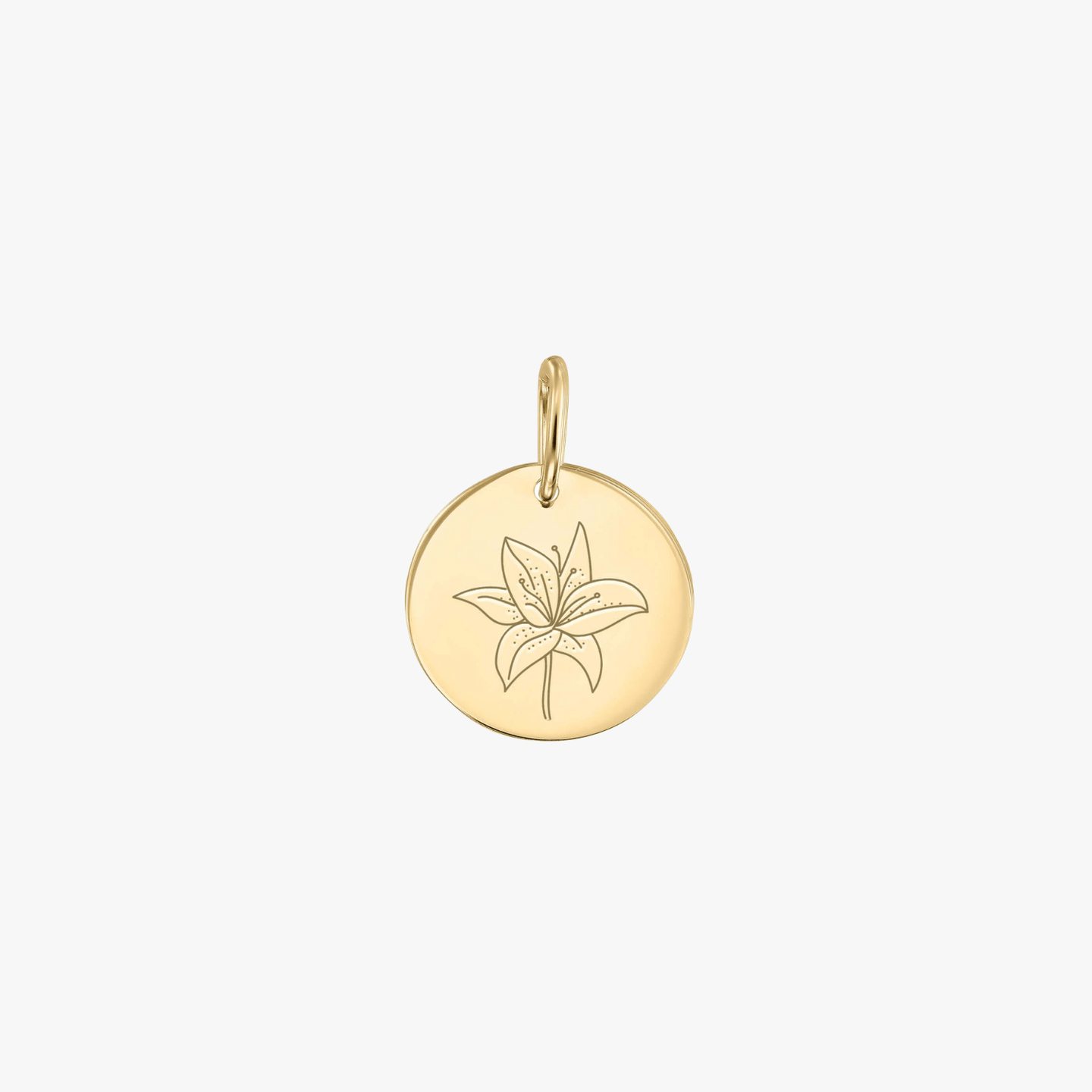 Pendentif en or Fleur de Naissance - Mai Lily - Indira