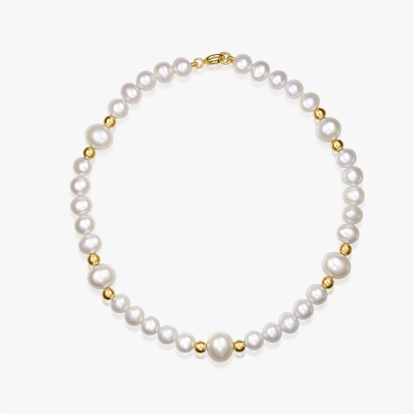 Bracelet en or Meghan - Perles Naturelles - Indira