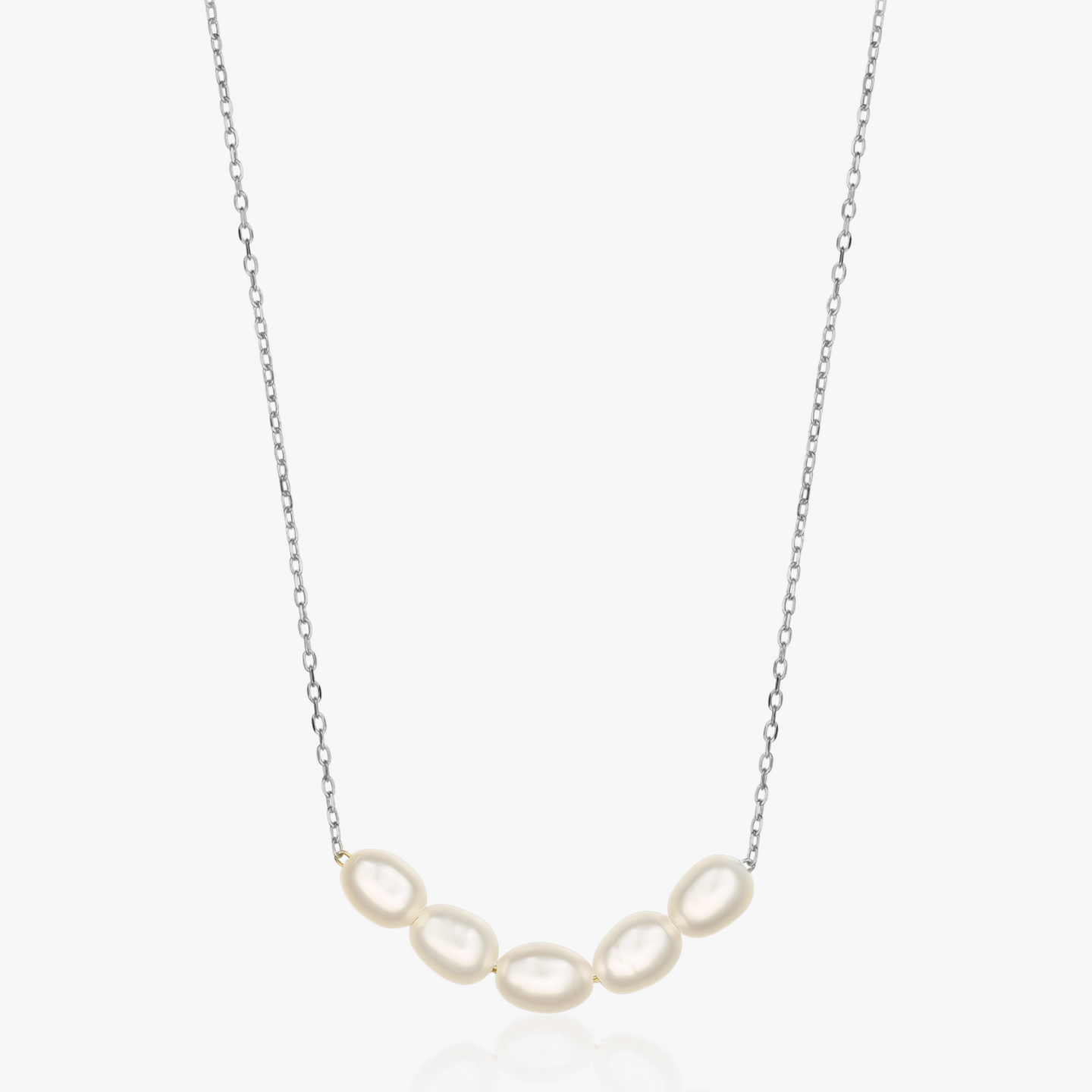 Collier en argent Maia - Perles naturelles - Indira
