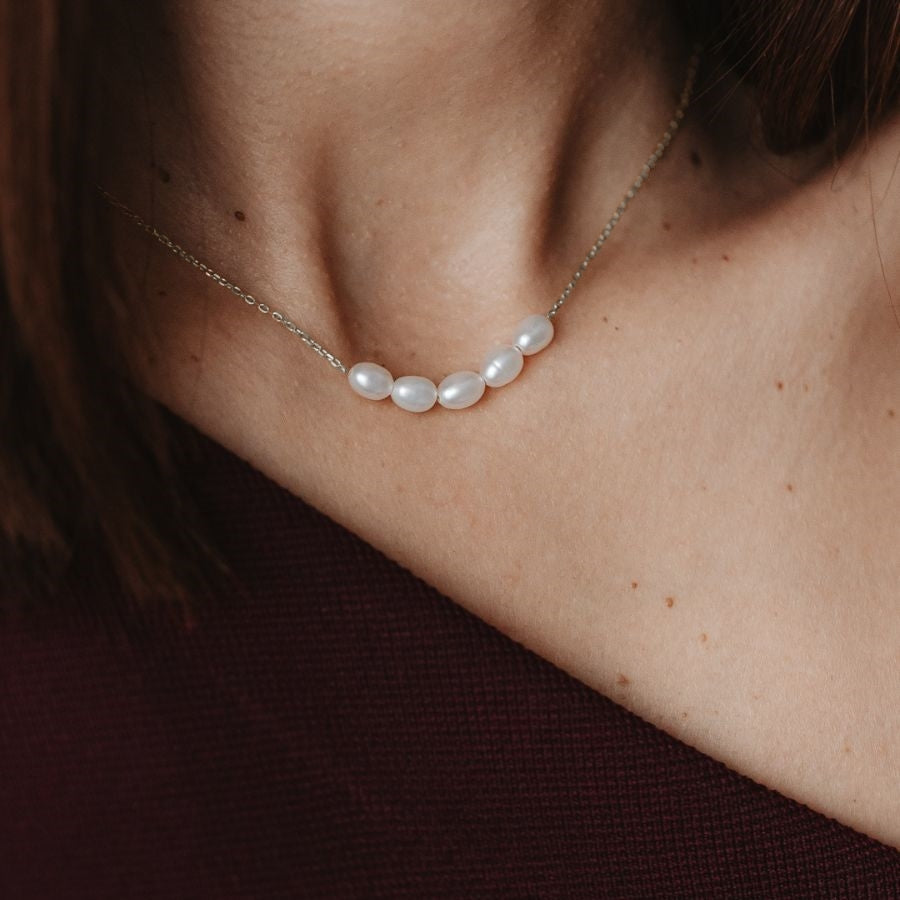 Collier Maia en Argent - Perles Naturelles