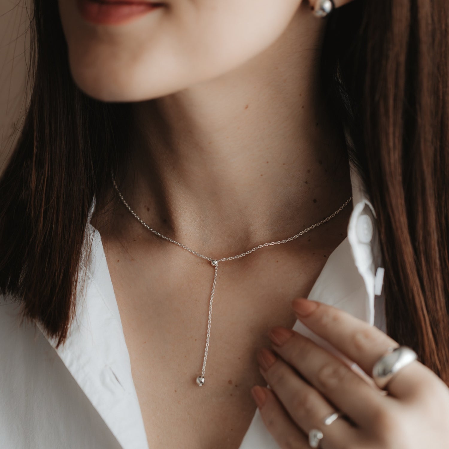 Collier Bola en Argent