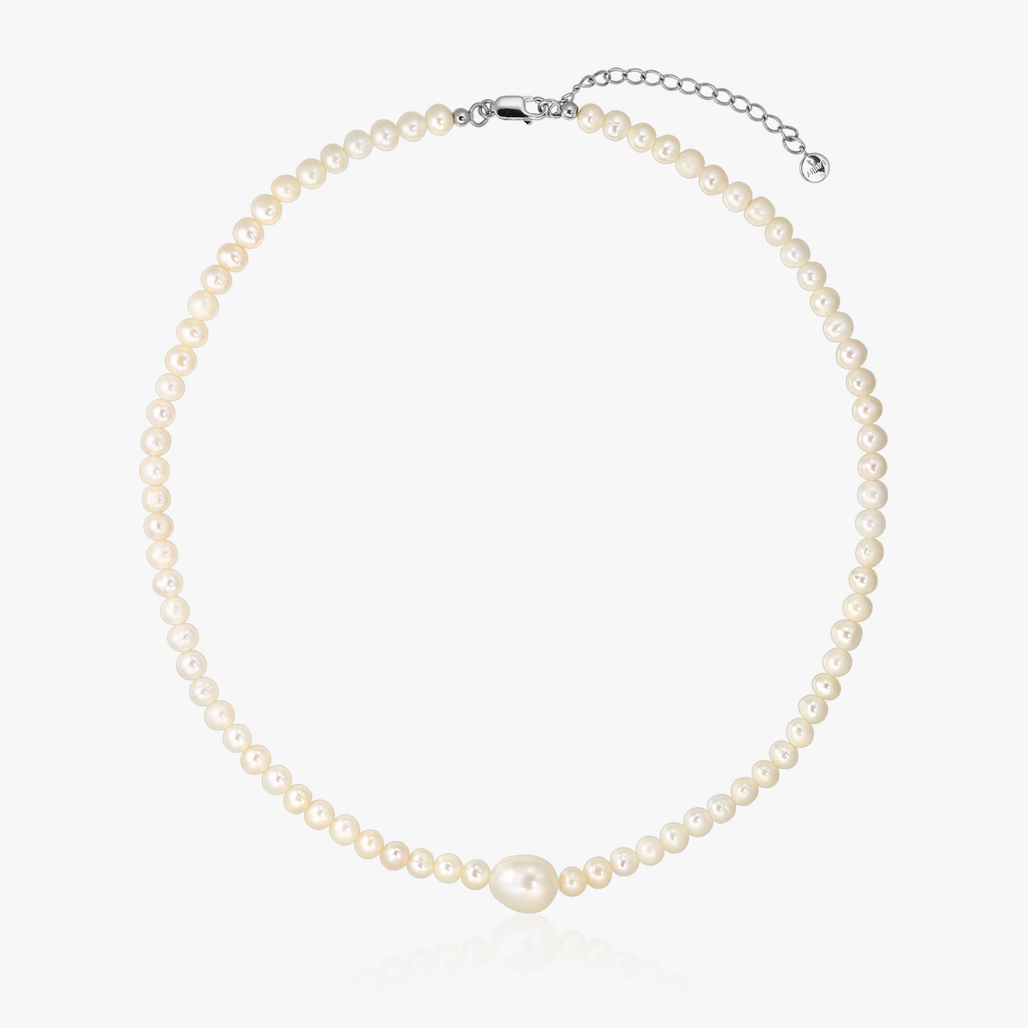 Collier en argent Chanti - Perles de culture - Indira