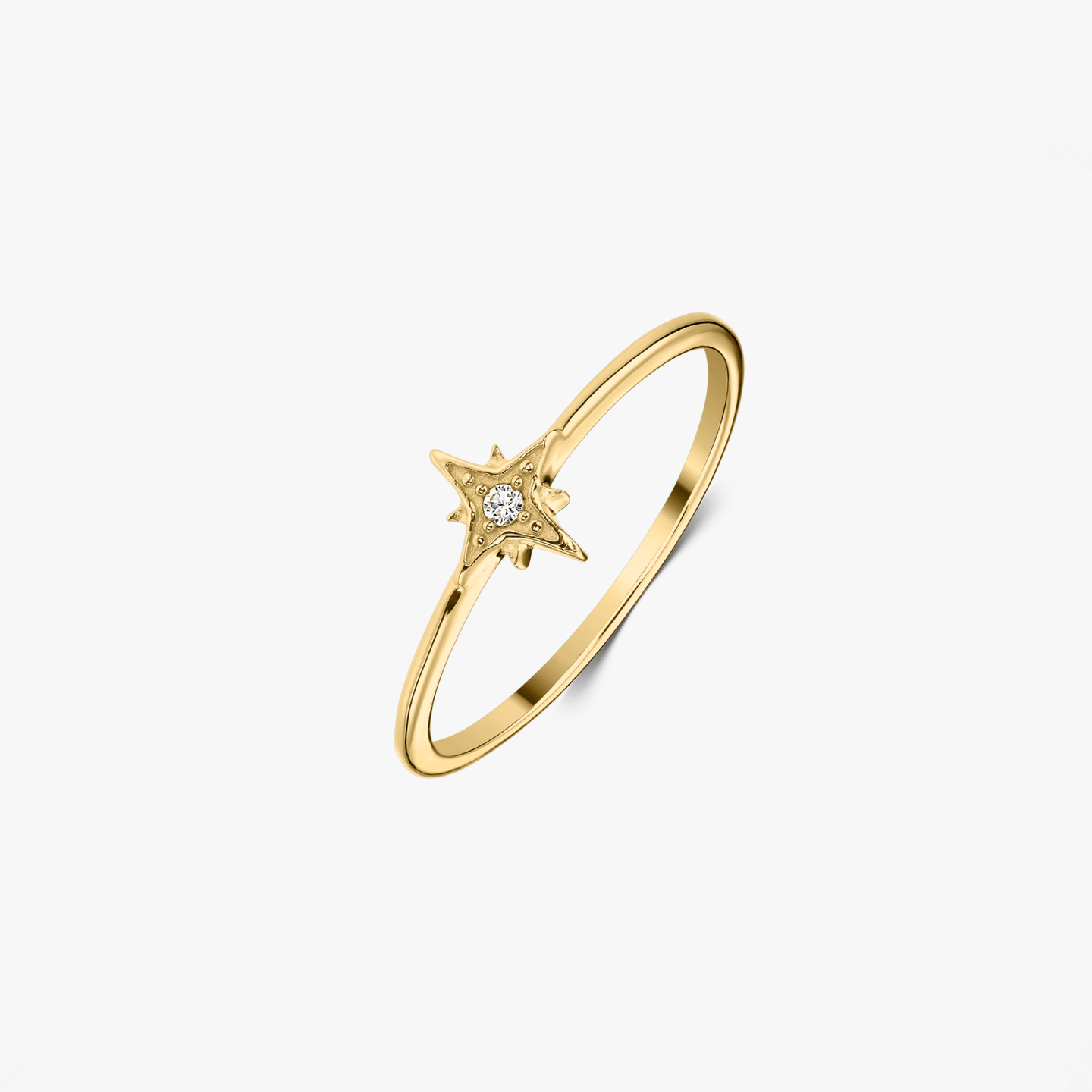 Bague en argent Golden Hera - Zirconium - Indira