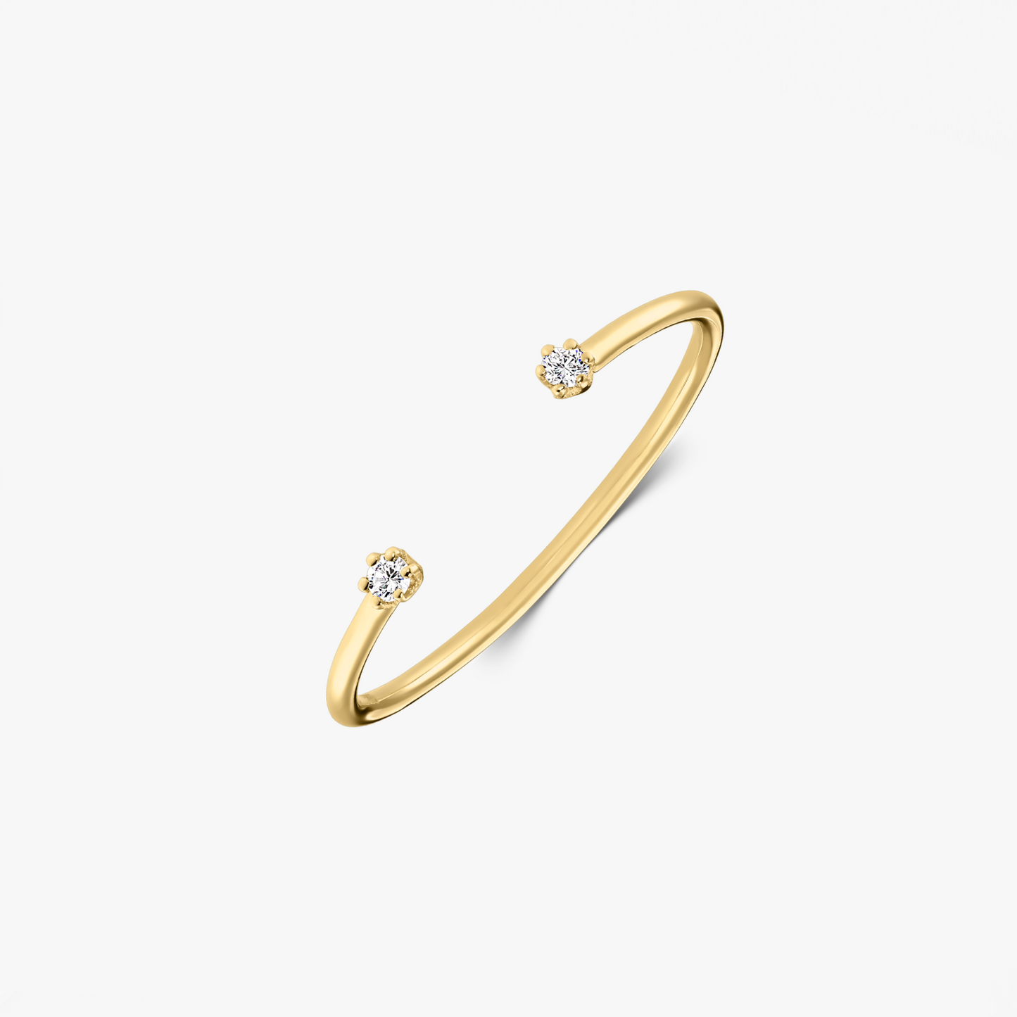 Bague Ava en Or Jaune – Diamants