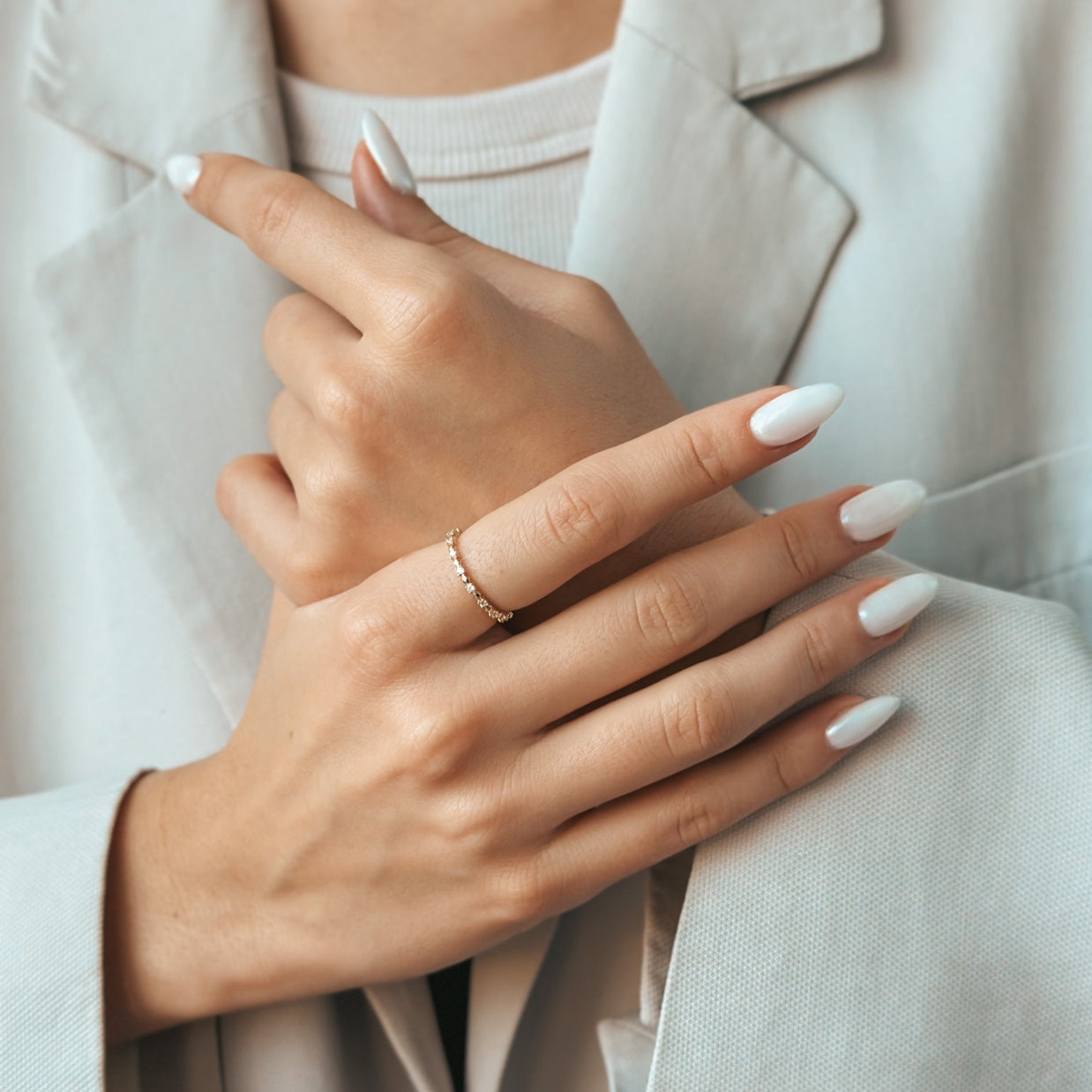 Bague en Or Éclat Sans Fin