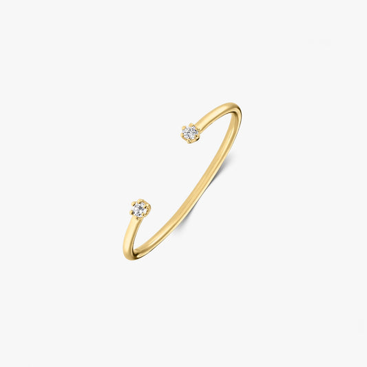 Bague Ava en Or Jaune – Diamants