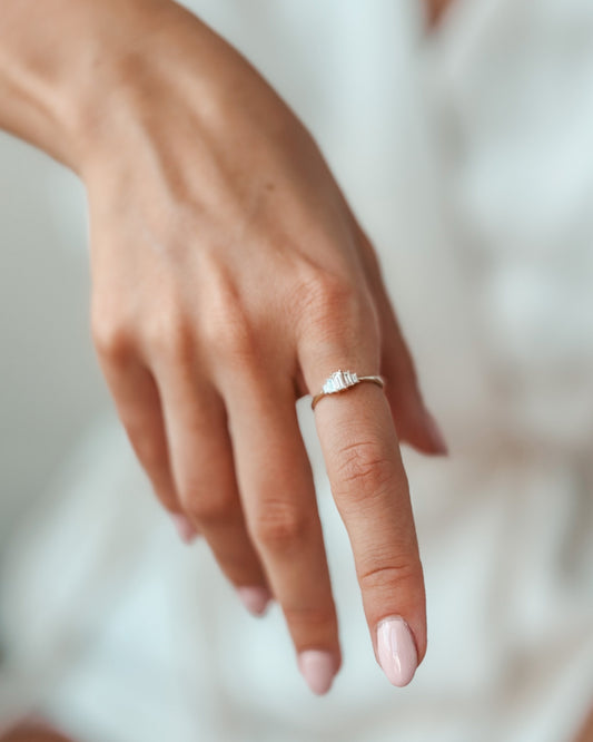Bague Mira Or Jaune – Diamants