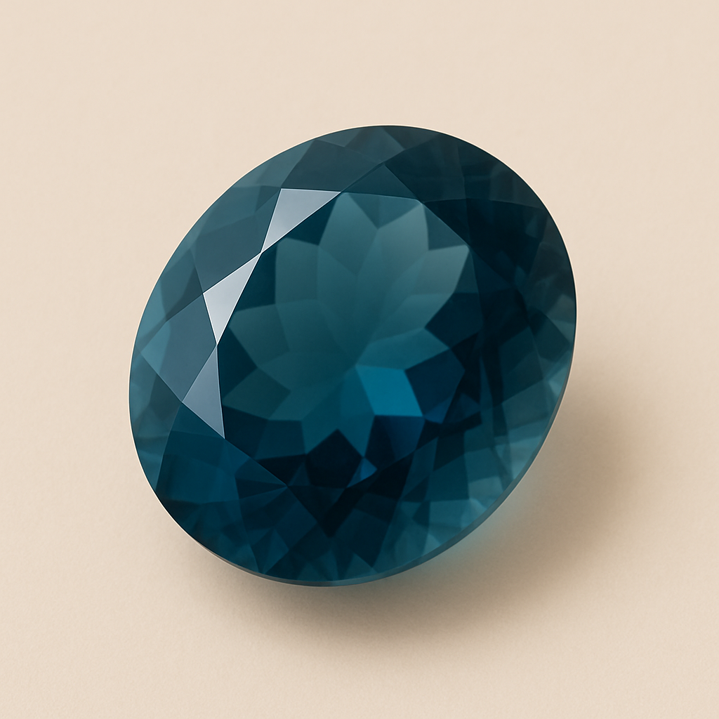 Topaze Bleu de Londres