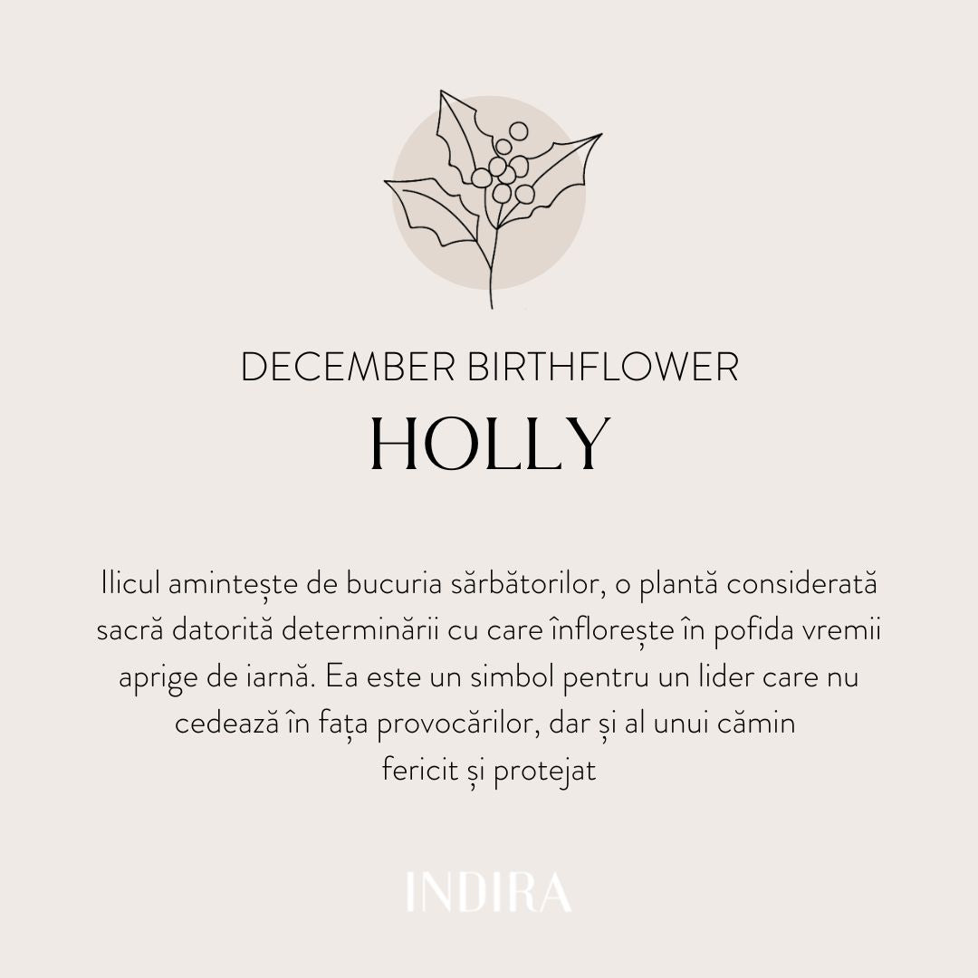 Collier en argent Golden Birthflower