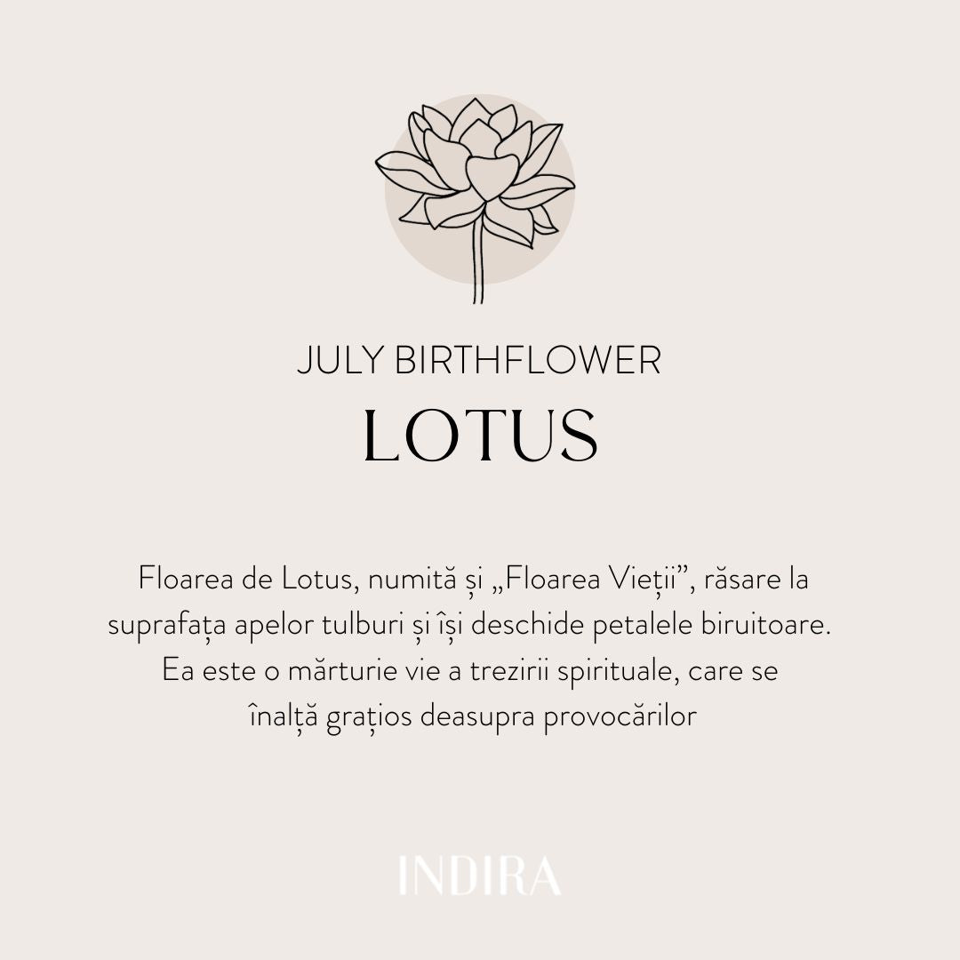 Collier en argent Golden Birthflower