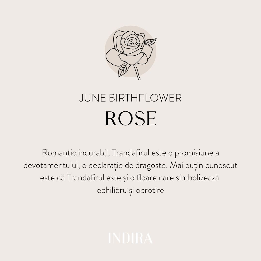 Collier en argent Golden Birthflower