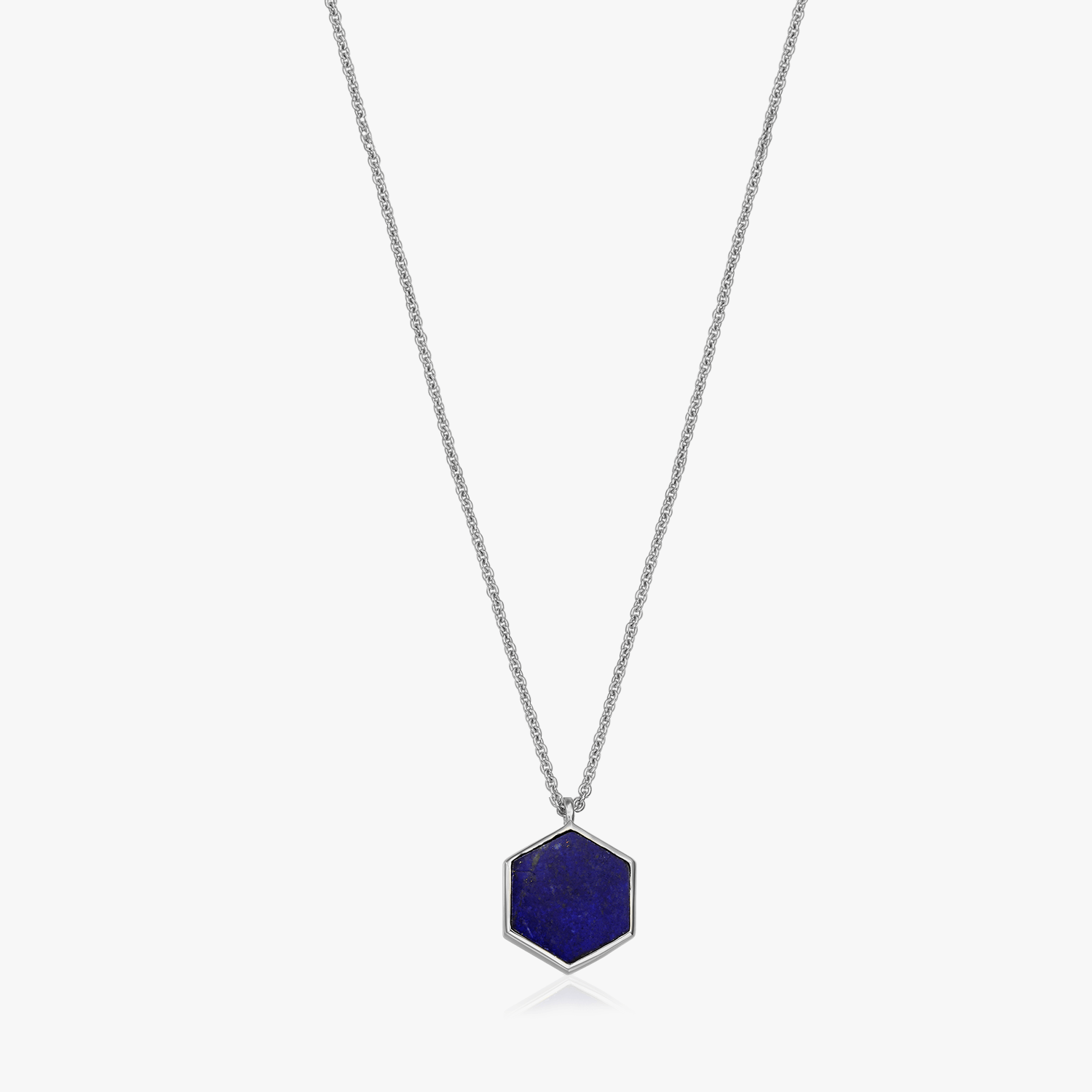 Collier en argent Charlotte - Lapis Lazuli - Indira
