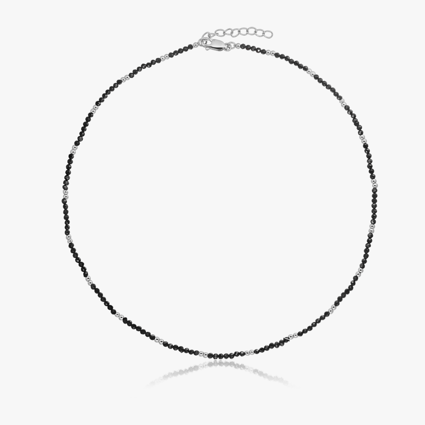 Collier en argent SummerScape – Black Spinel - Indira