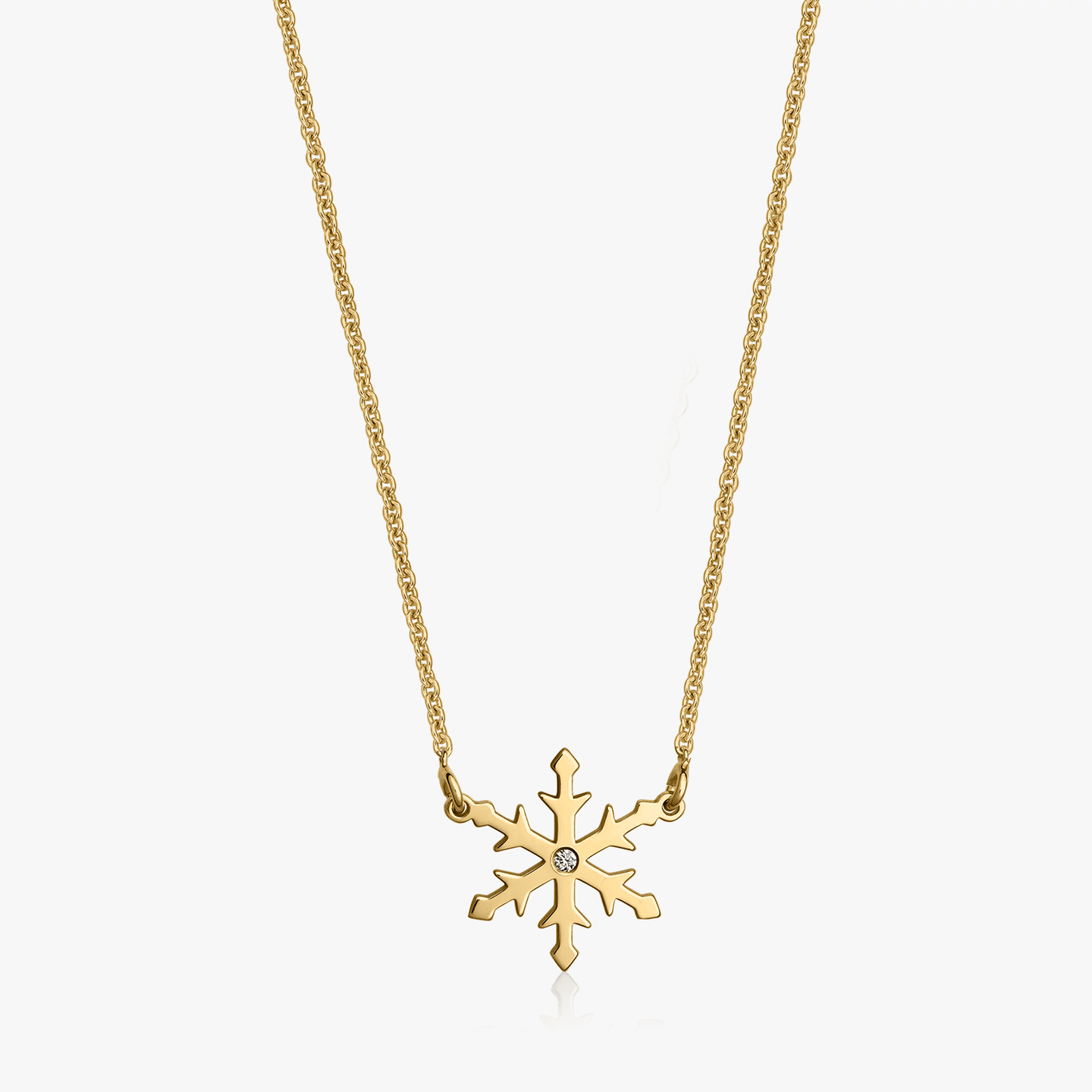 Collier en or Snow - Diamants - Indira