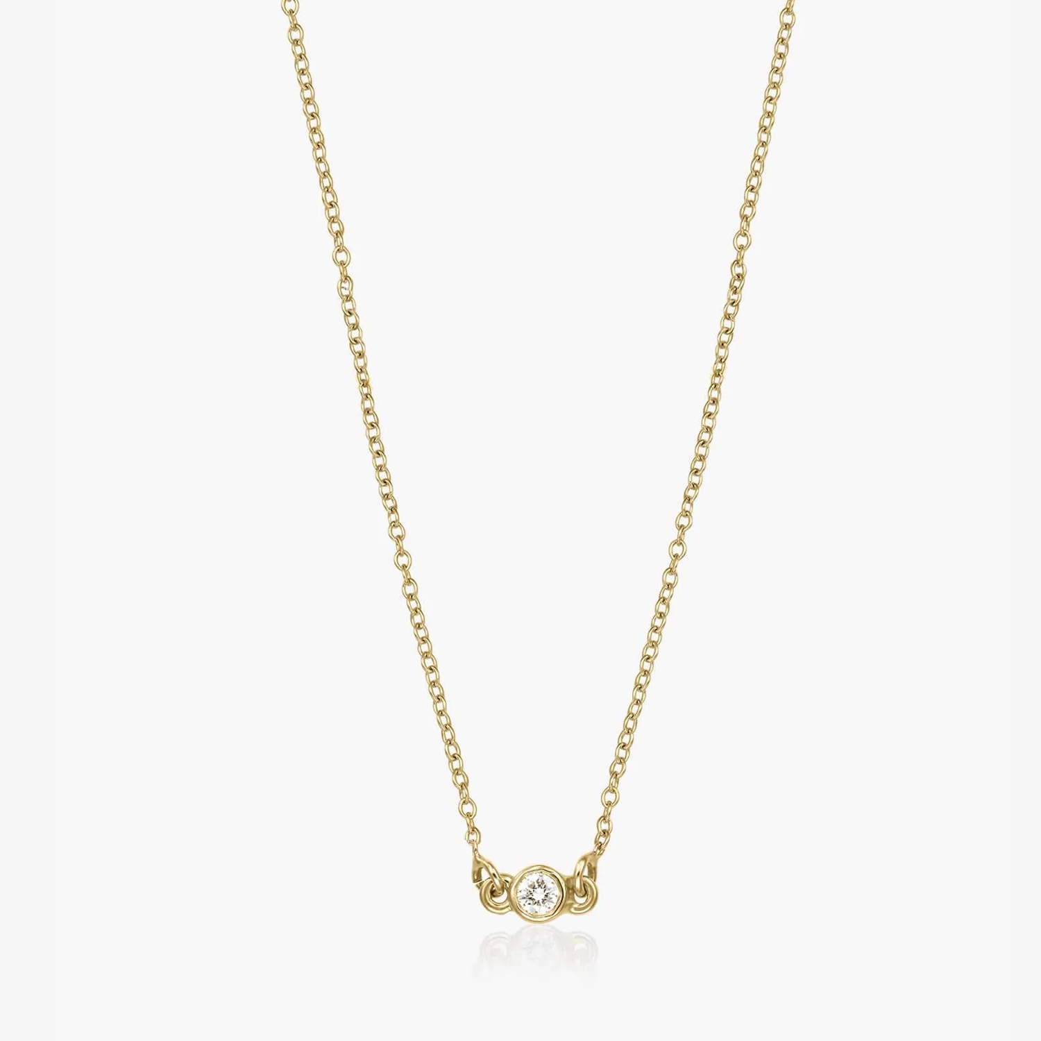 Collier en or Solo - Diamants - Indira