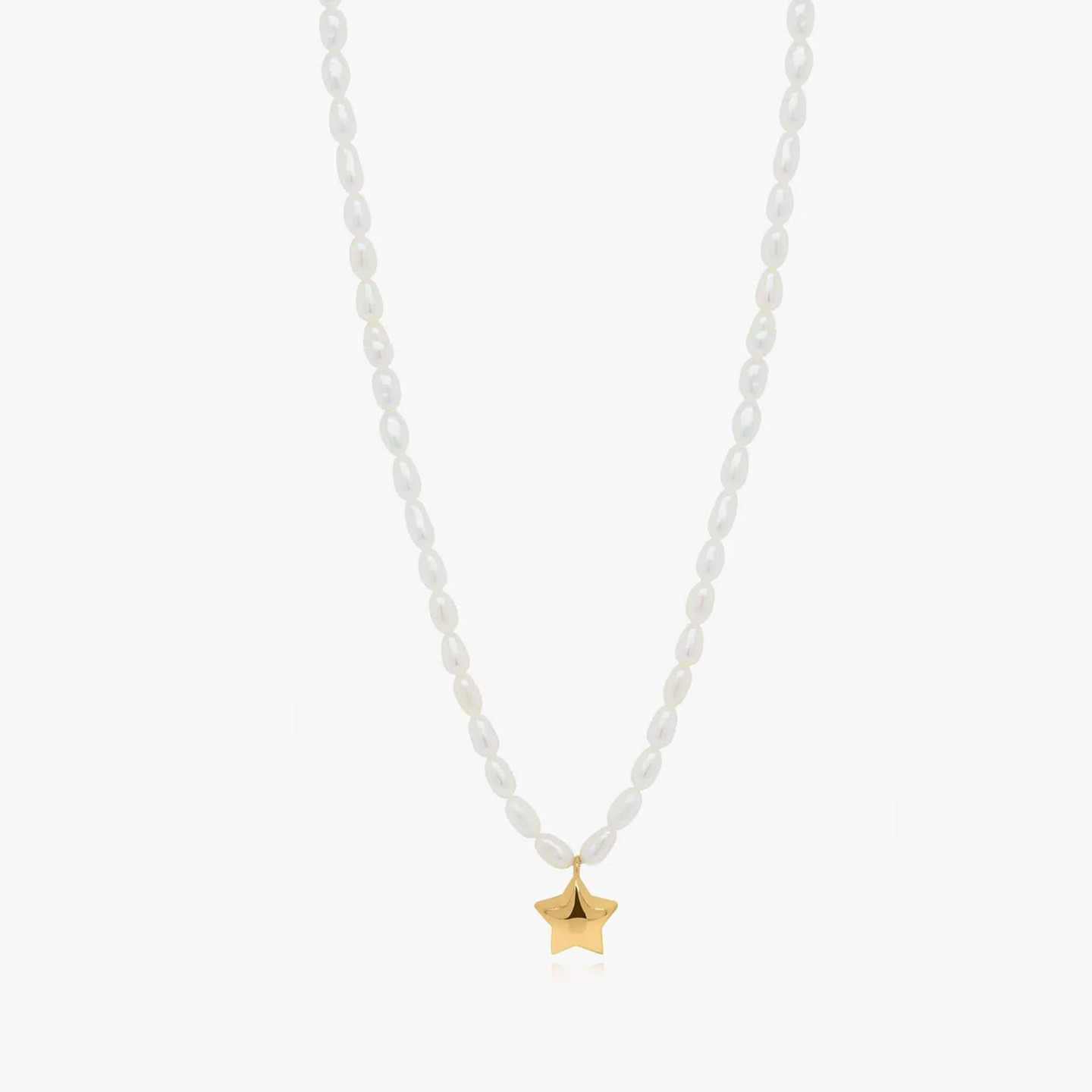 Collier en or Tiana Golden - Perles naturelles - Indira