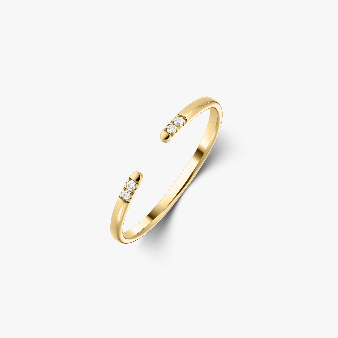 Bague en or Peaks - Diamants - Indira