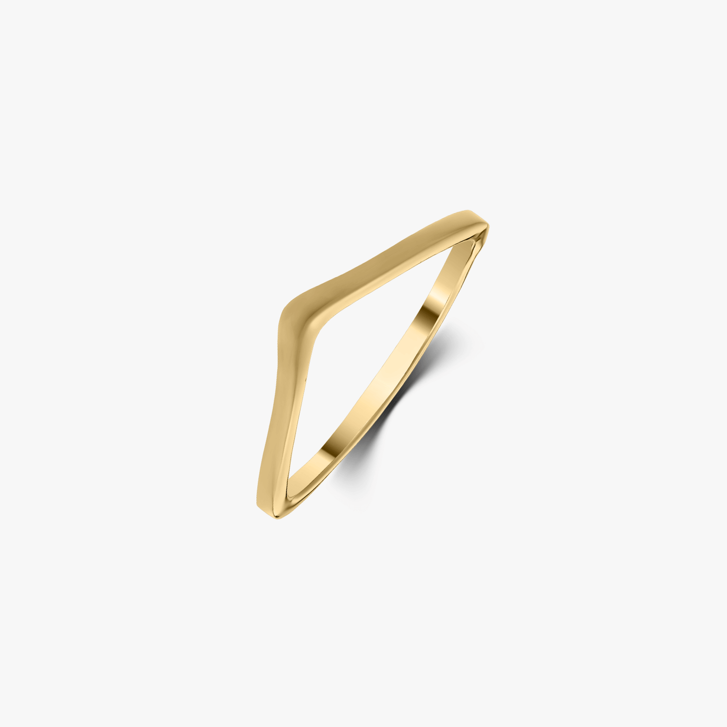 Bague en or Simple V of Gold - Indira